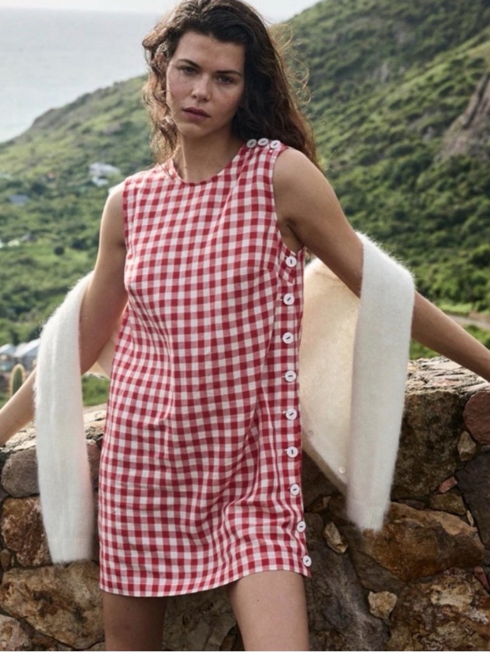 Doen Coralie Gingham Shift Dress